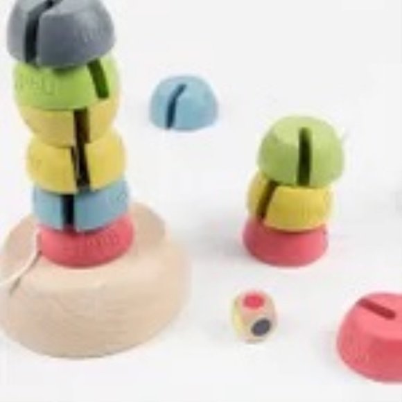 Tugie Game Don't Topple the Tower by Marbles the Brain Store Award Winning Game - Picture 6 of 8